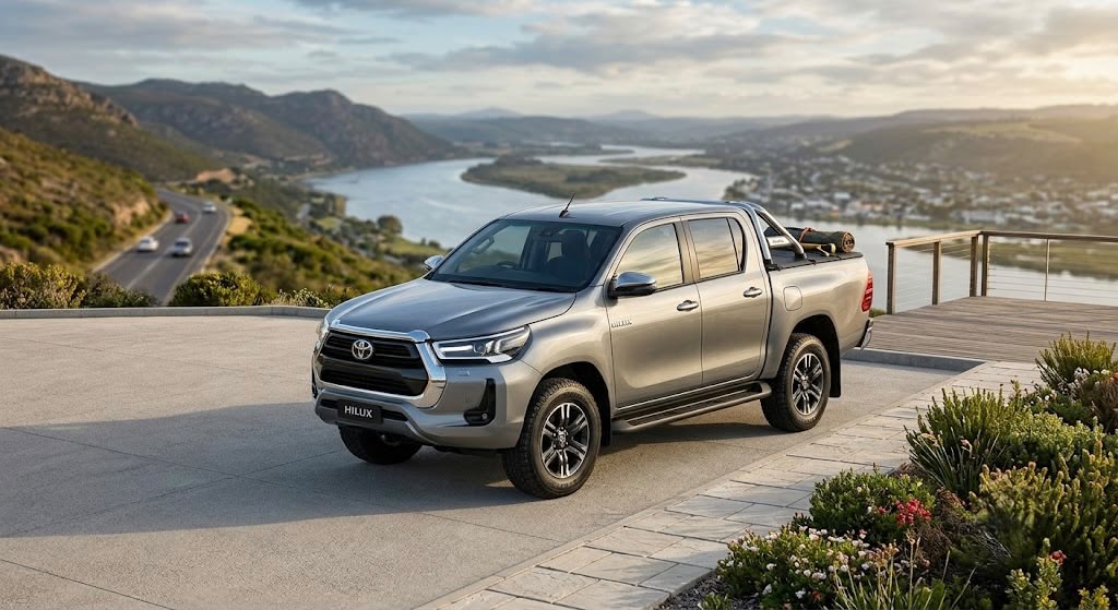 Toyota Hilux bakkie available for commercial rental